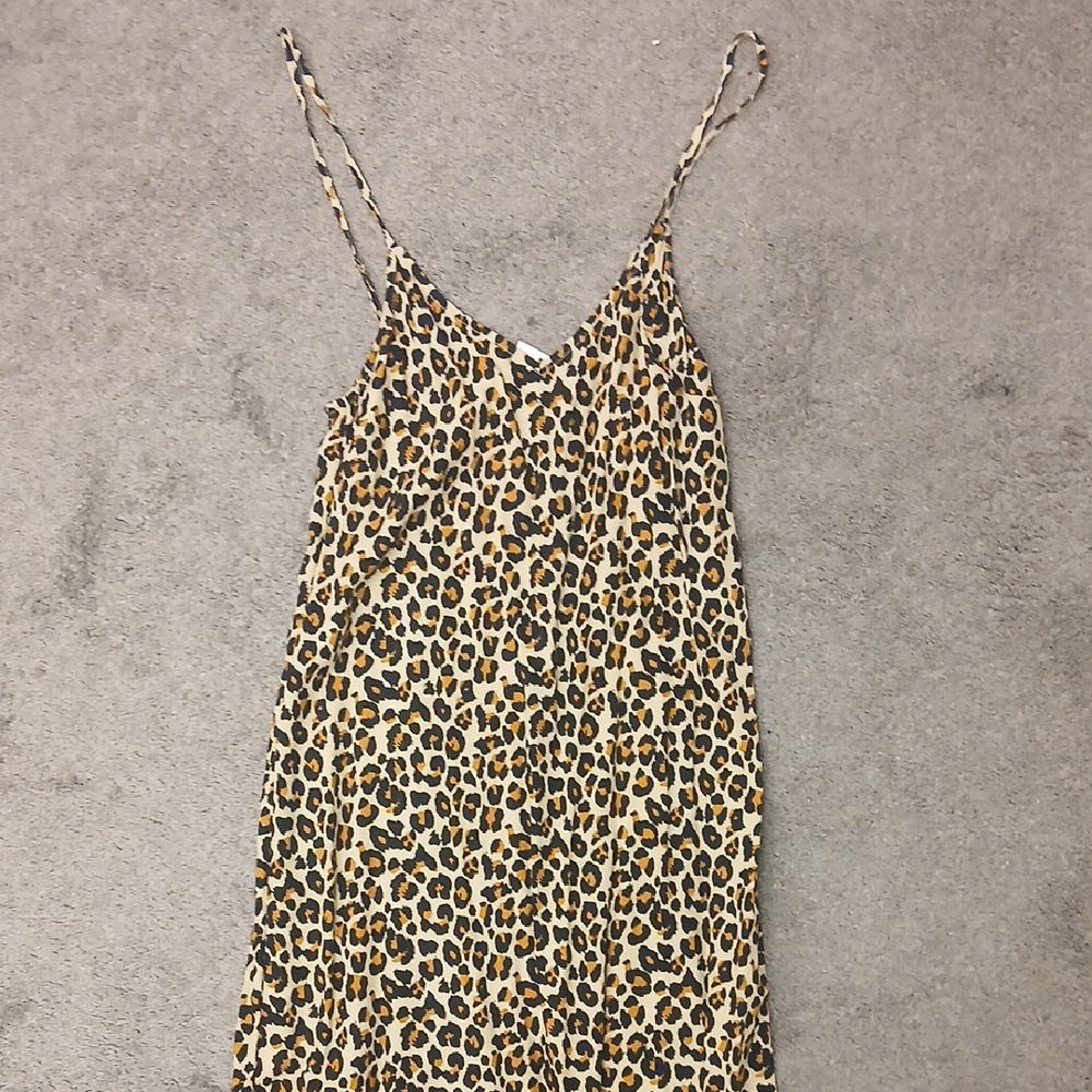 Brixton Leopard Print Midi Dress